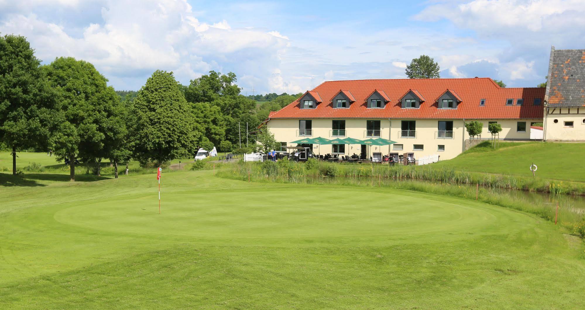 Apartments Golfpark Schlossgut Sickendorf เลาเทอร์บาค ภายนอก รูปภาพ